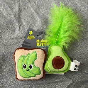 “Cosmic Pet” Quirky Kitty Avocado Toast Cat Toys
